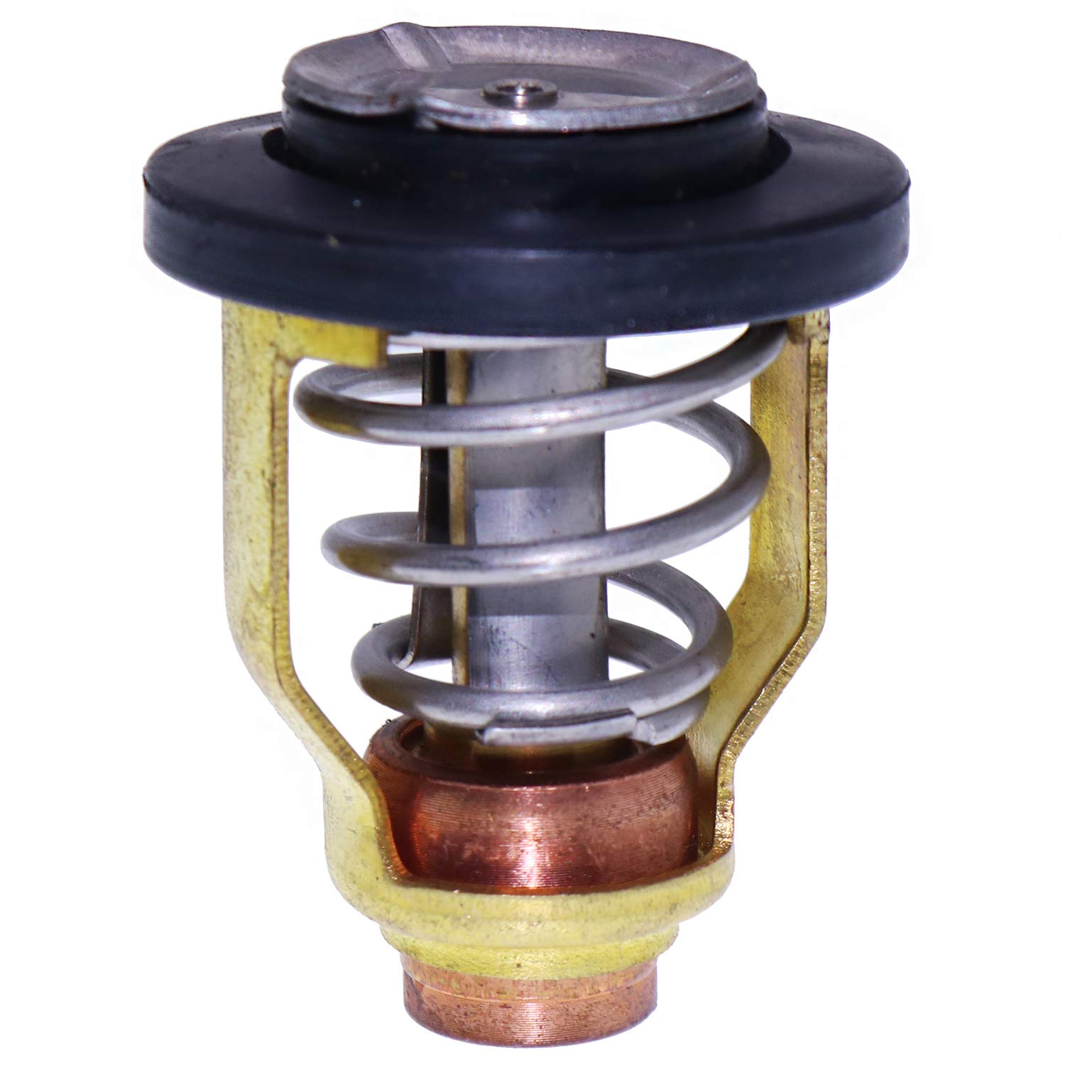 Yixin Thermostat 60C 67F-12411-01-00 6CB-12411 Fits for Yamaha Outboard Four-Stroke 75-150 hp Sierra 18-3632 Waverunner Sterndrive Marine Boat Motor