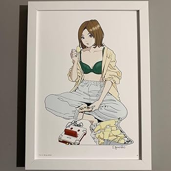 水江東穹、【夜桜】、希少な額装用画集より、美品、新品額装付、インテリア Yahoo!オークション - 水江東穹 【夜桜】 希少画集画より 状態