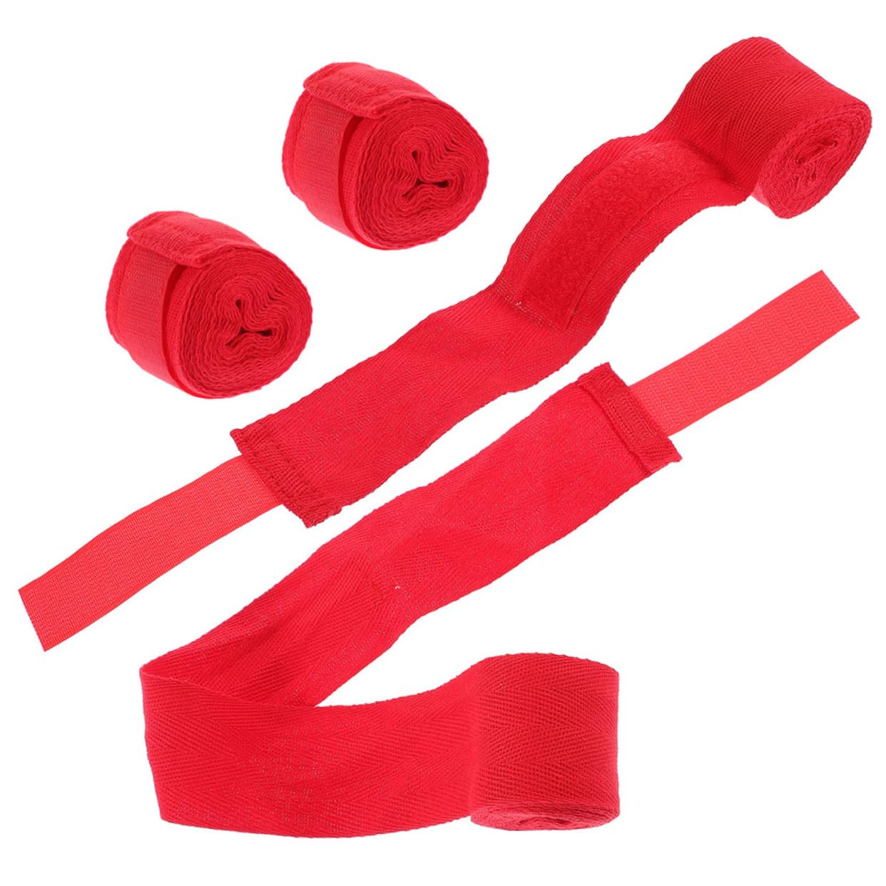 Hemoton Professional Boxing Hand Wraps 4 Rolls Style Maximum Wrist Hand Protection Breathable Machine Washable