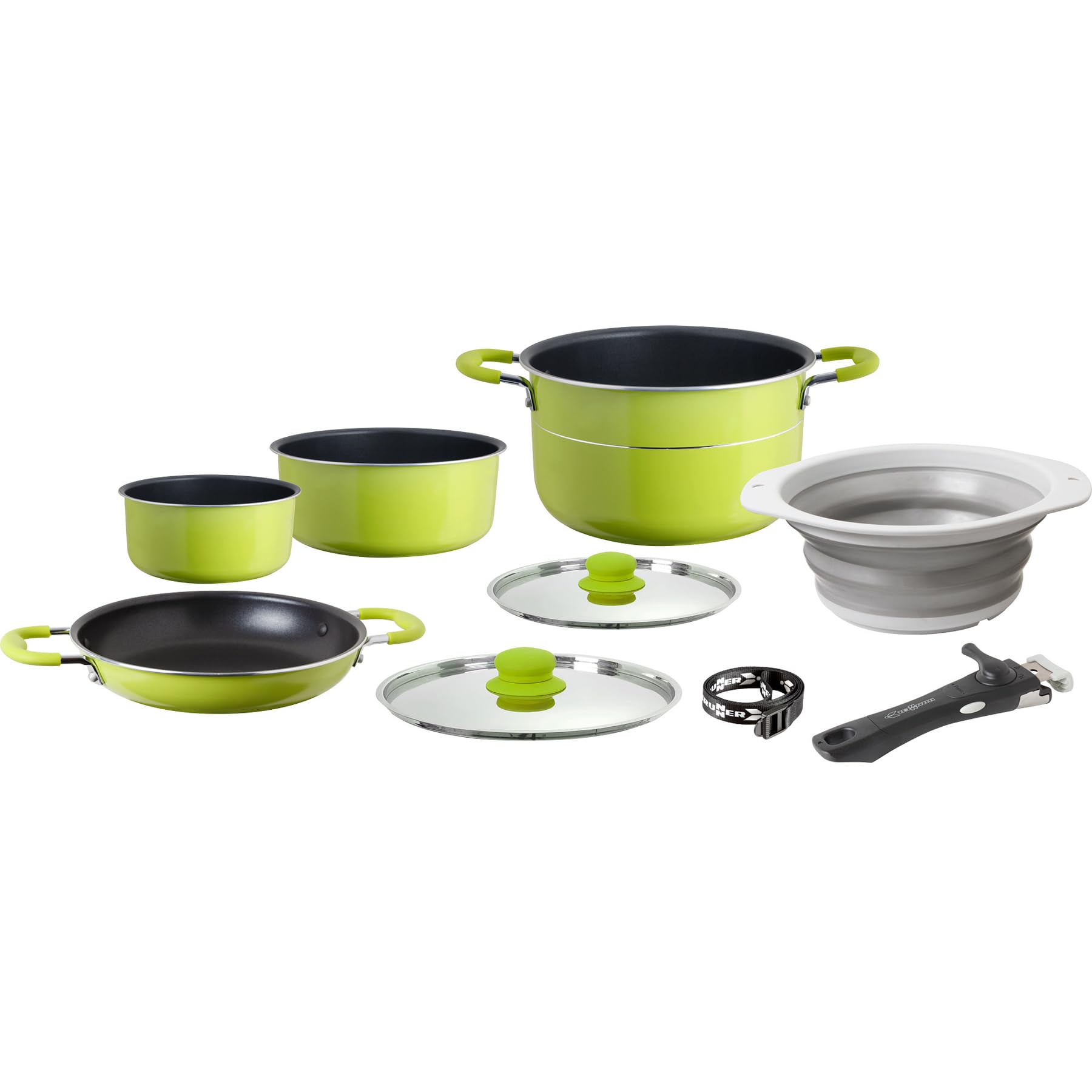BRUNNER 0806067N.C34, Popote Set Unisex-Adult, Standard, One Size