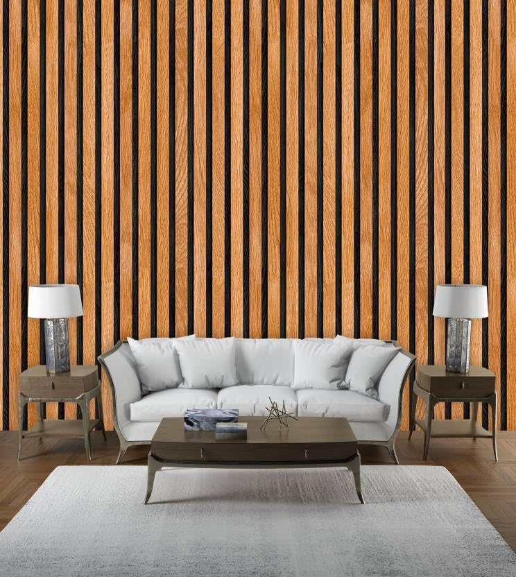 Image of Peel and Stick Wallpaper for Walls (45x300 cm) Pack of 1 | Waterproof Self Adhesive PVC Wallpaper for Bedroom, Living Room, Home, Office & Cupboard (Golden Textured)