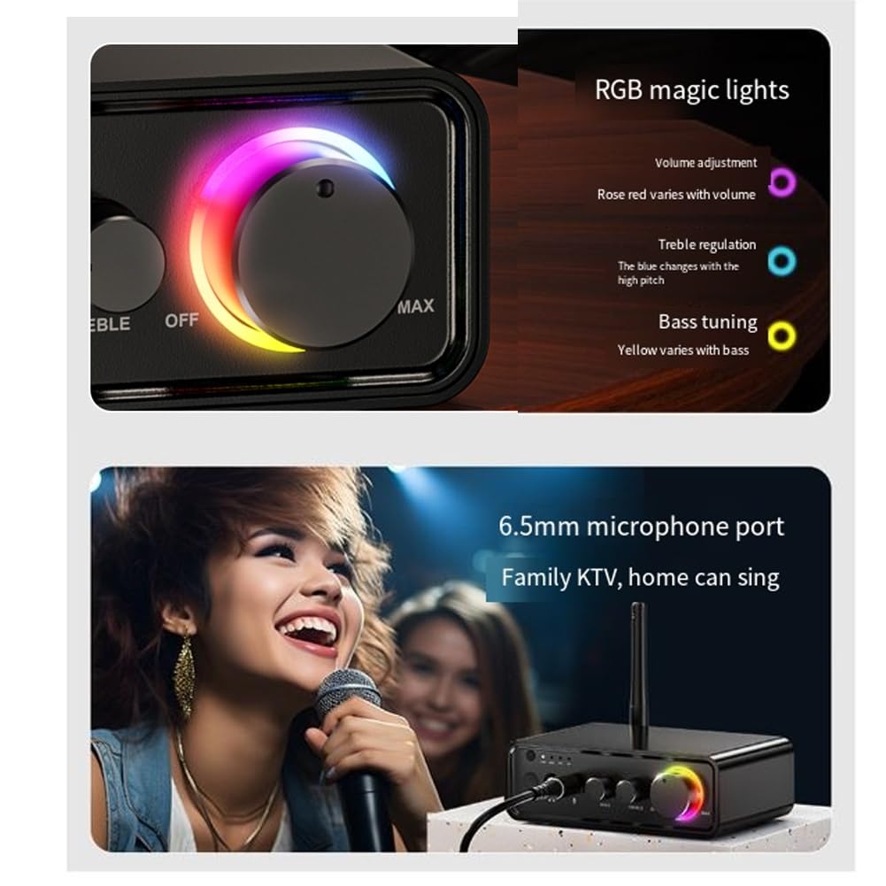 Trasmettitore Ricevitore Audio Bluetooth 5.3 per TV Stereo Domestica, Adattatore Audio HiFi Wireless Bluetooth A Bassa Latenza