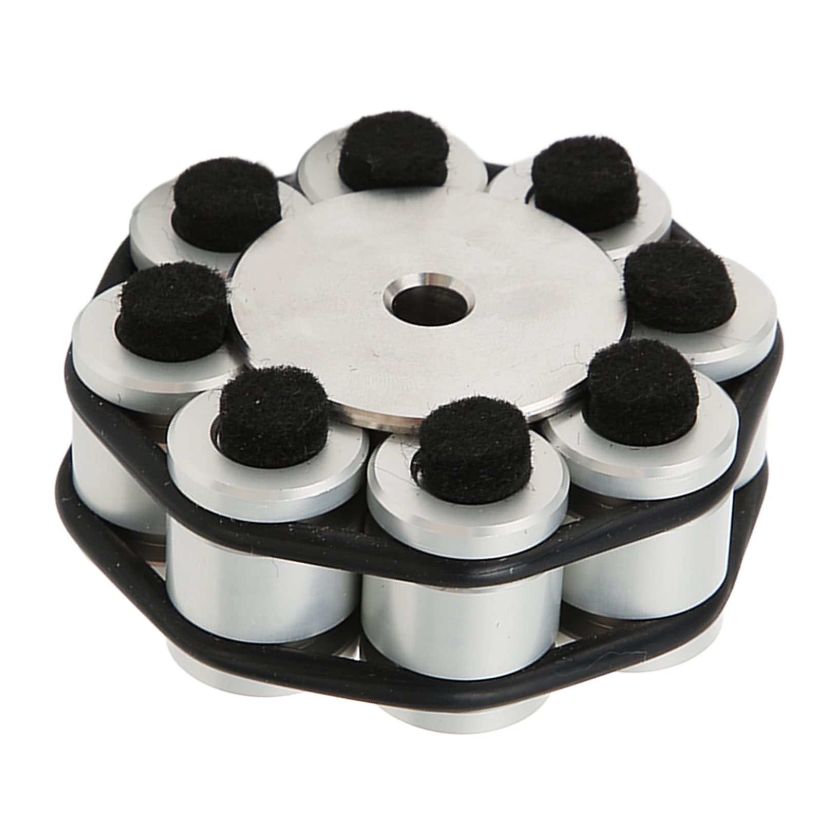 Peso Stabilizzatore Universale in Lega di Alluminio per Vinile, Clamp Stabilizzatore Disco HiFi per Giradischi, Riduce le Vibrazioni e Migliora la Qualità del Suono per Lettori LP