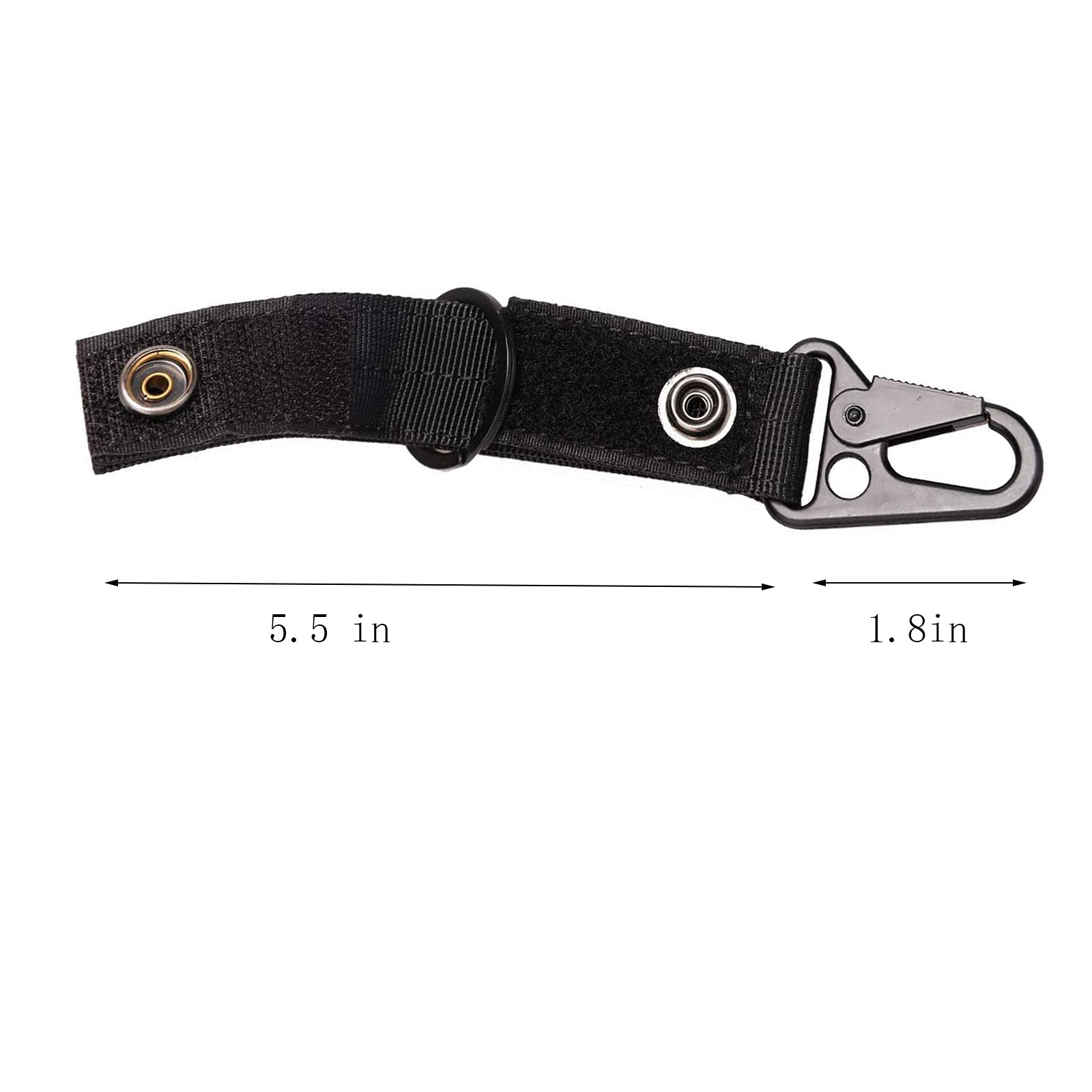 4 Stück Duty Belt Keeper Mit Karabiner - Taktische Gürtelhalter Für Outdoor