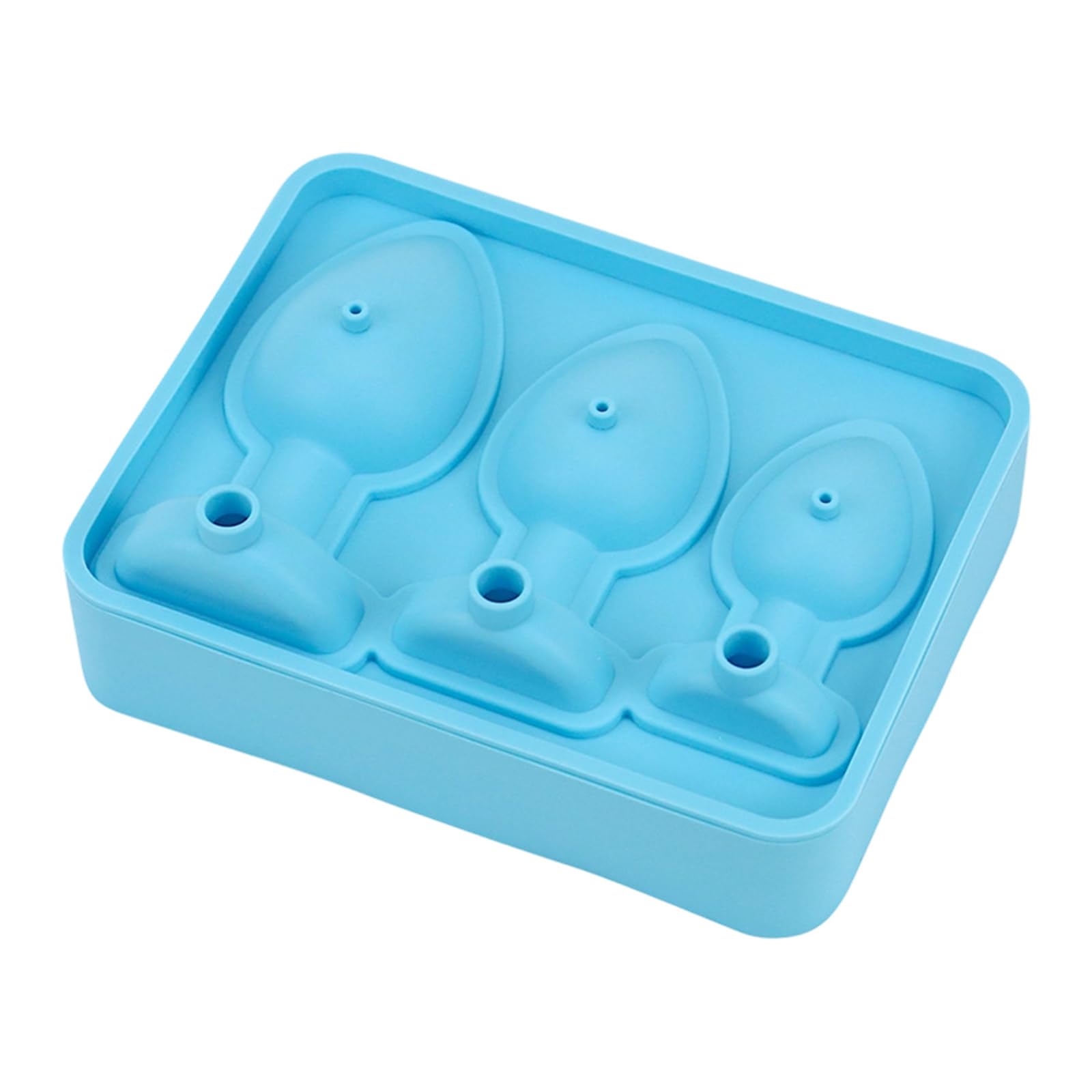 carotoe Sturdy Safe Ice Cubes Trays Unique Designs Funny Shape Ice Trays for Home Pubs Family Gatherings Funny Shape Cubes Tray