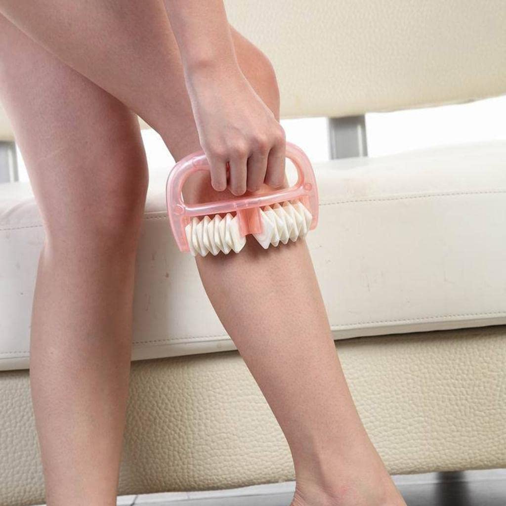 SAZ Dekor 4xabsportable Handheld Full Body Wheel Roller Massage Self Massage Tool | Massage machine for pain relief