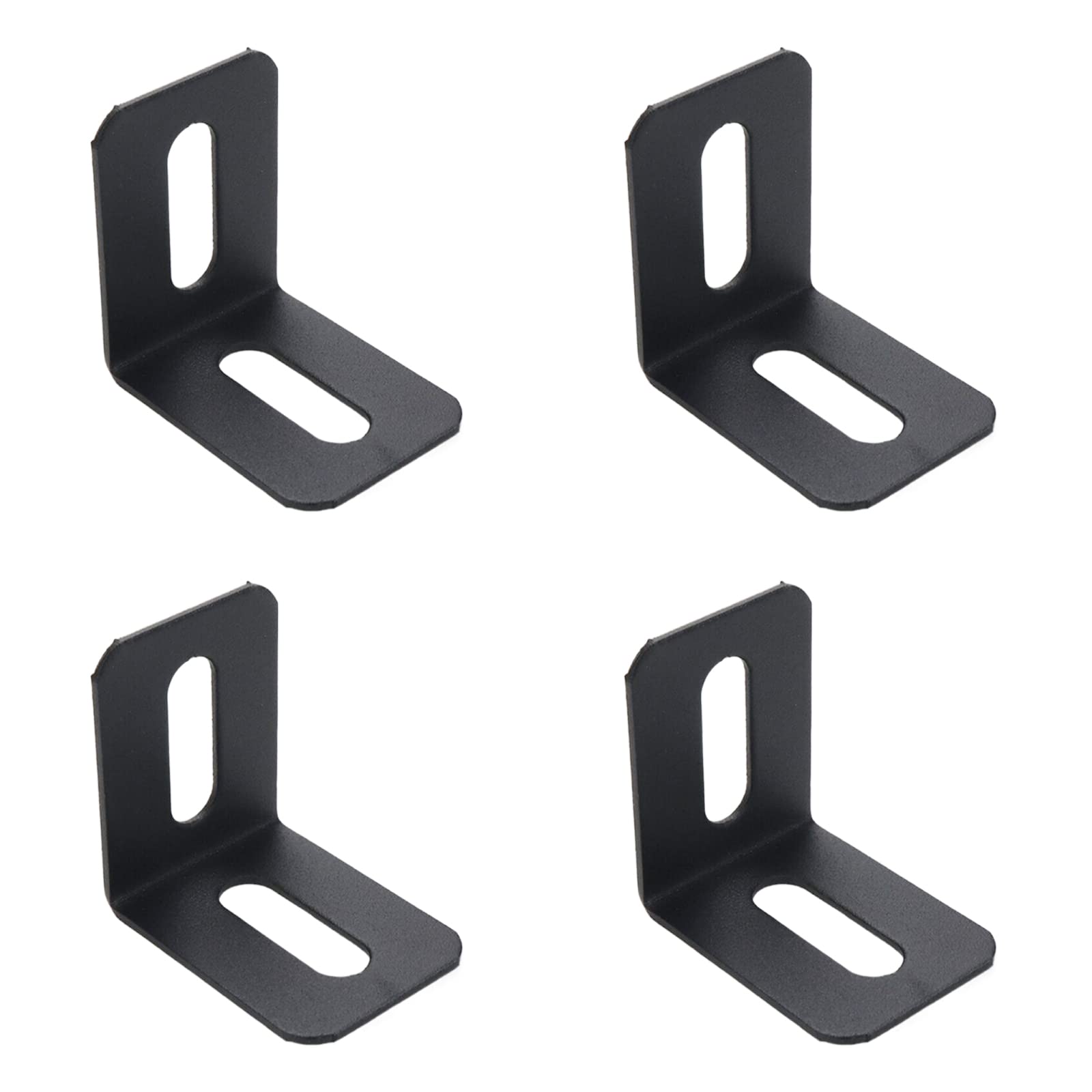 Équerres d'angle réglables en L 90 degrés Finir les étagères penchées 4 pcs