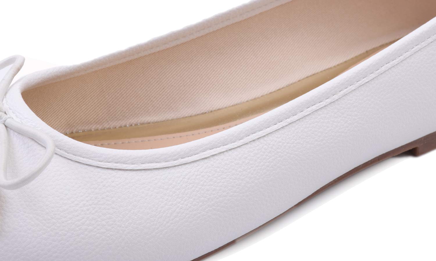 Feversole Women's Soft Cushion Comfort Round Toe,Ballerine à Bout Rond pour Femme
