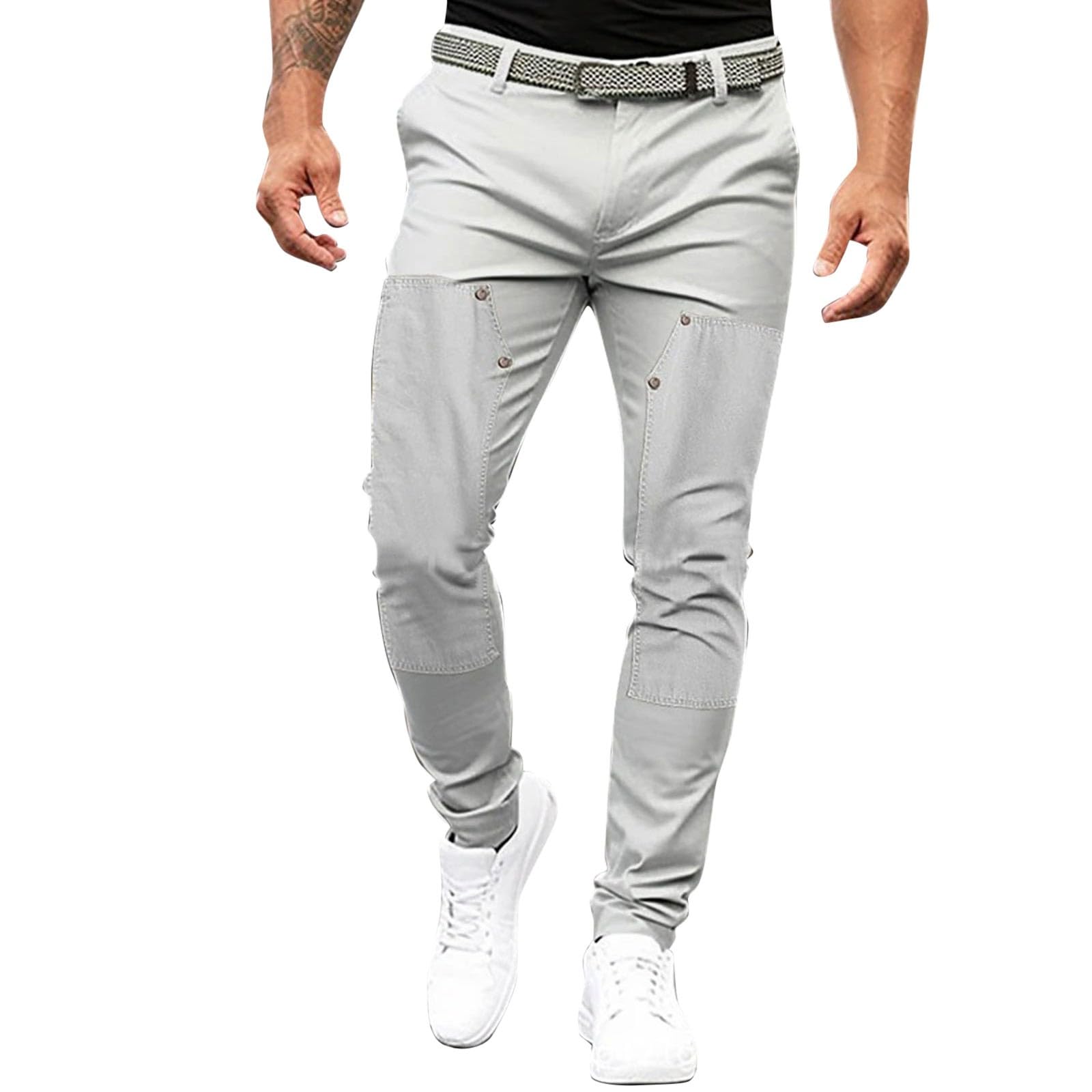 Jogging cargo homme coupe ajustée extensible et confortable - 6