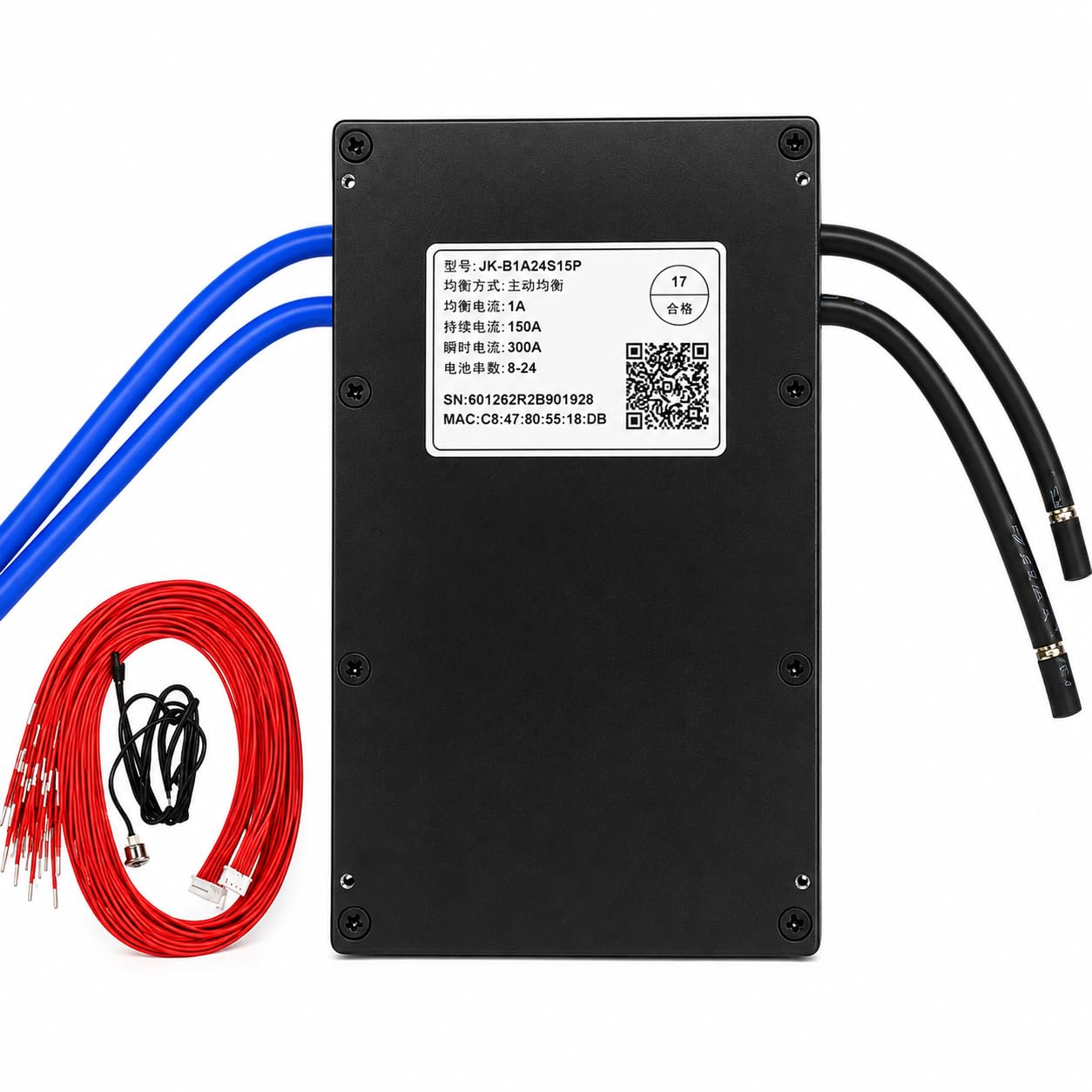 JK Smart BMS 8S–24S 100A Active Balance Battery Management System for LiFePO4, Li-Ion & LTO Battery Packs-image-41