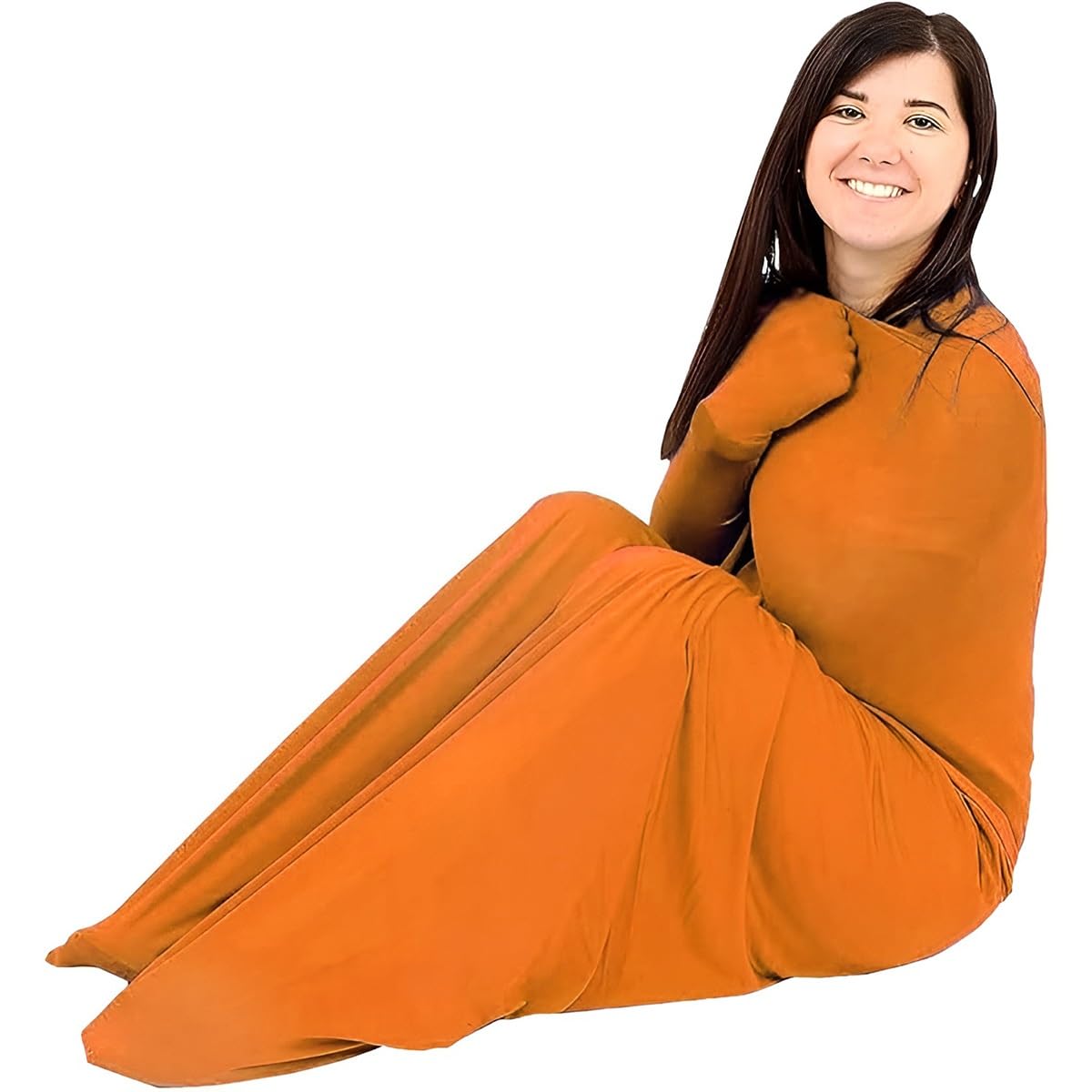 Full Body Sensory Body Sock For Adults Full-Body Wrap Stretchy Body Sox Keep Nice Sleeping Comfortable(F,M/Medium) — image 1