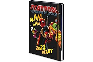 Pyramid International Deadpool Diary 2023 - Essential Planner for the Hero on a Mission