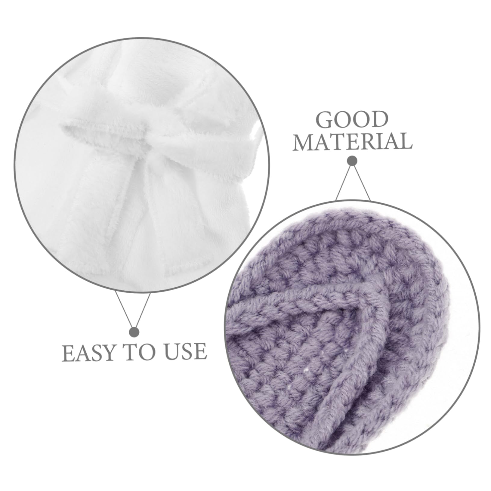 Ciieeo Kit de Bata de Baño para Fotografía de Recién Nacidos Juego de Toallas para Bebé Toalla de Baño para Niños Pequeños Capucha Polar Coral Bebé