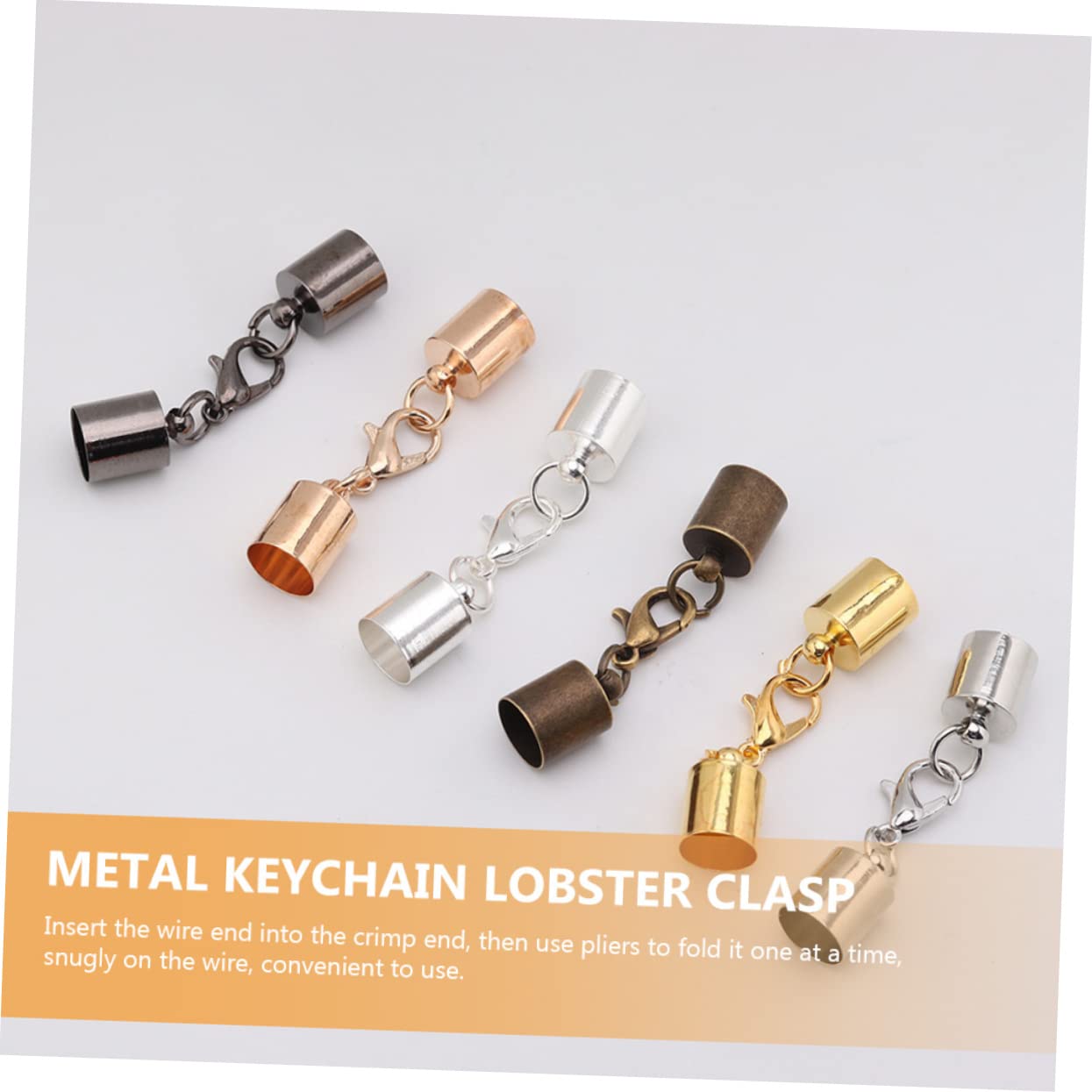 EXCEART 180stücke Lobster Clasp Teilig Schmuckverschlüsse Antikgrün Kc Für Armband Und Halskettenherstellung Langlebig Und Leicht Ergänzung Für Kreative Projekte