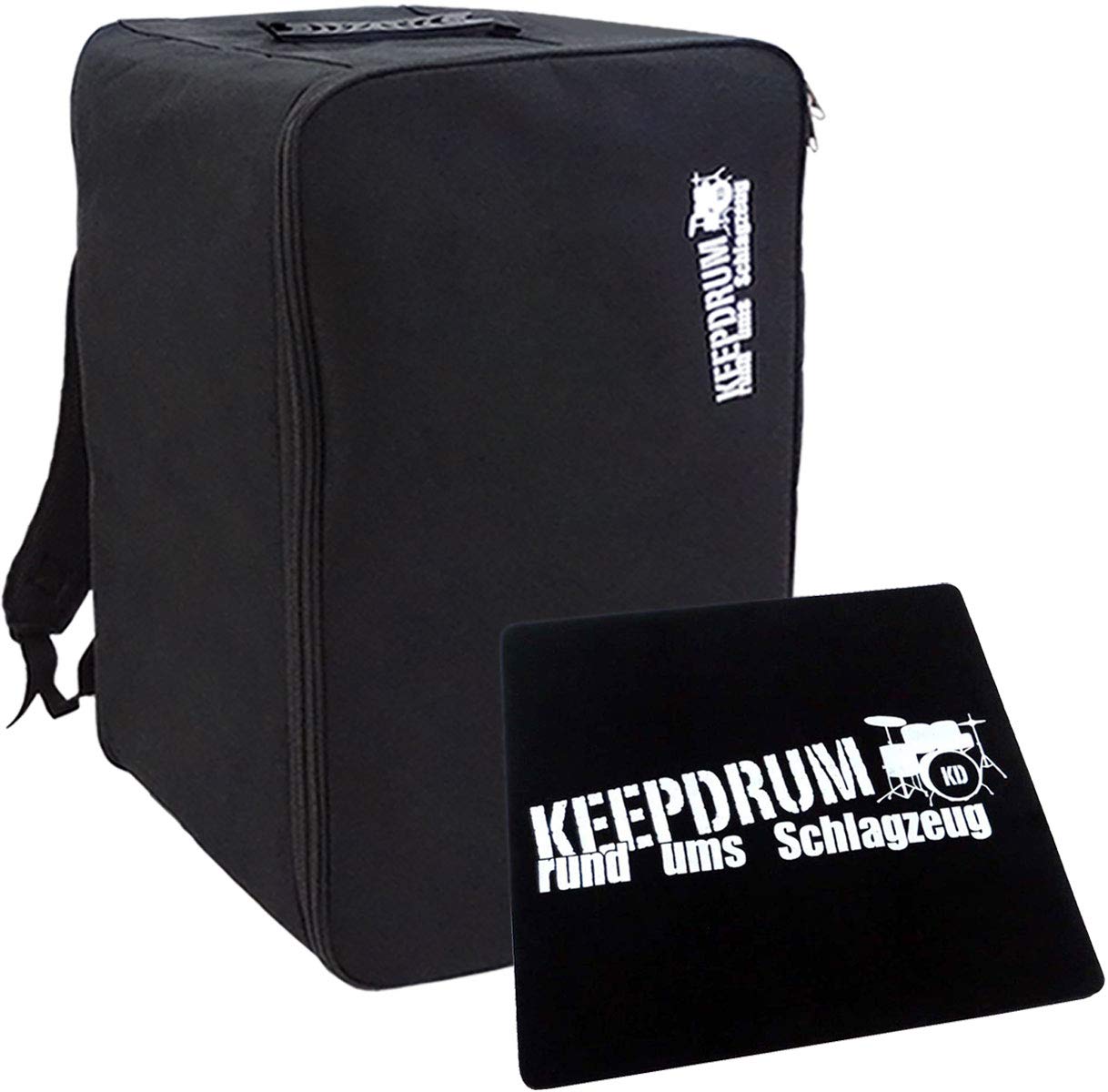 Keepdrum Cajon - Zaino con imbottitura