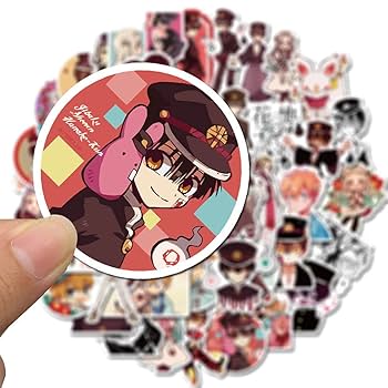 Amazon.co.jp: 50枚の漫画地縛少年花子くんアニメ防水シール旅行