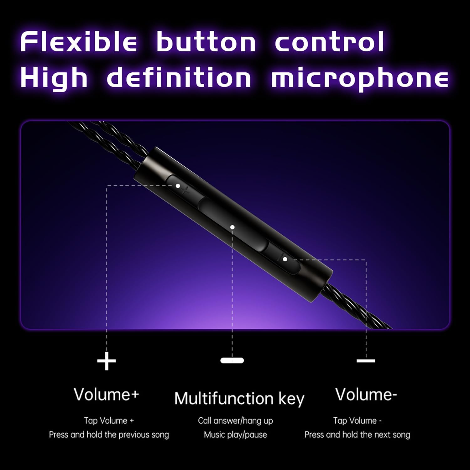 CCA ND Planet IEM Earphones: 12mm Dual Magnetic Drivers, HiFi Gaming Earbuds with Detachable 2-Pin Cable, Noise Isolating in-Ear Monitors for Musician Audiophile Singer DJ