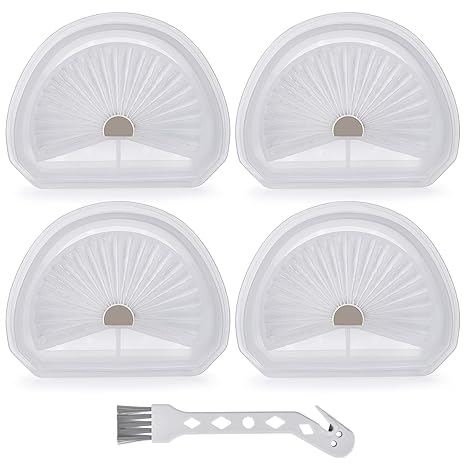 Anewise 4 Pack VLPF10 Replacement Filters Compatible with Black and Decker Cordless Handheld Vacuum HLVA320J00, HLVA325J10, HLVA315J62, HLVA325JP07, HLVA325BP07, N575266, Compare to Part #VLPF10