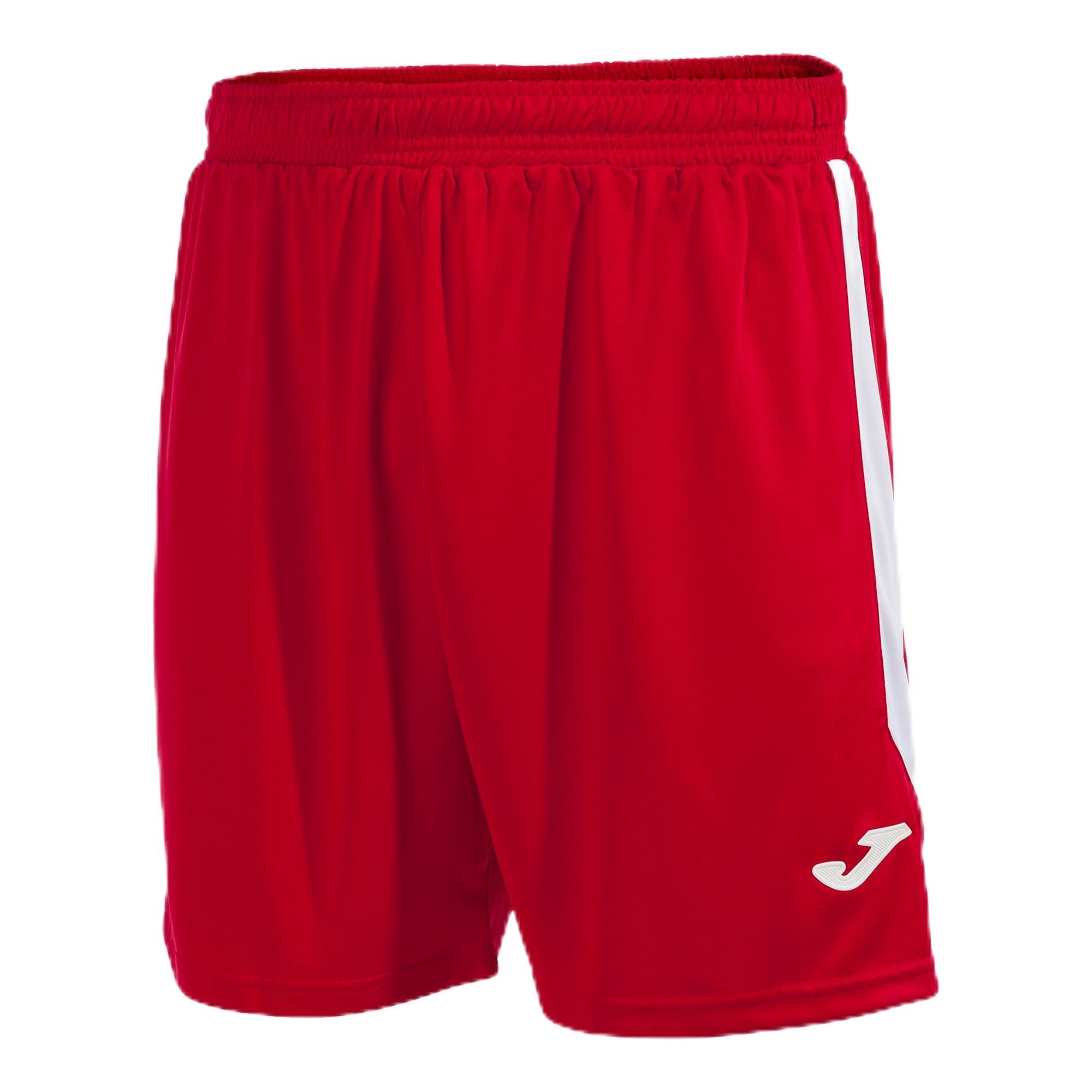 Joma Glasgow Red White Short - Unisex Adult Shorts
