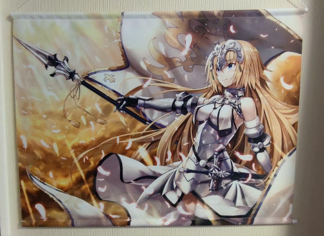 Amazon.co.jp: FGO ジャンヌダルク 我美蘭 でぶねこ タペストリー 