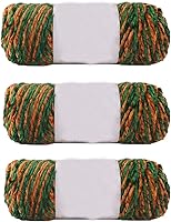 Vista 32 de Hilado de felpilla de terciopelo para manualidades, hilo para tejer a mano, suave, cálido, esponjoso, chal para bricolaje, bufanda, sombrero