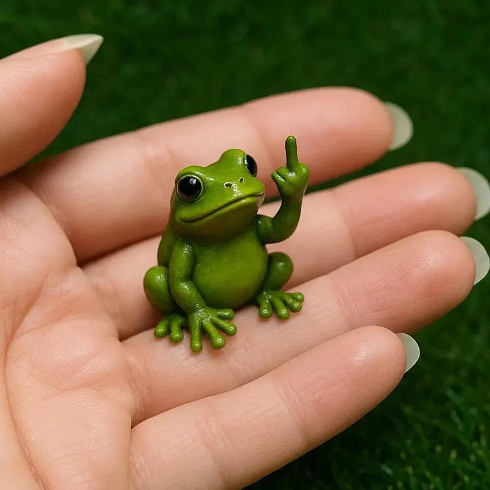 Miniature Uccellini Animali in Resina Set di 4 - Italia