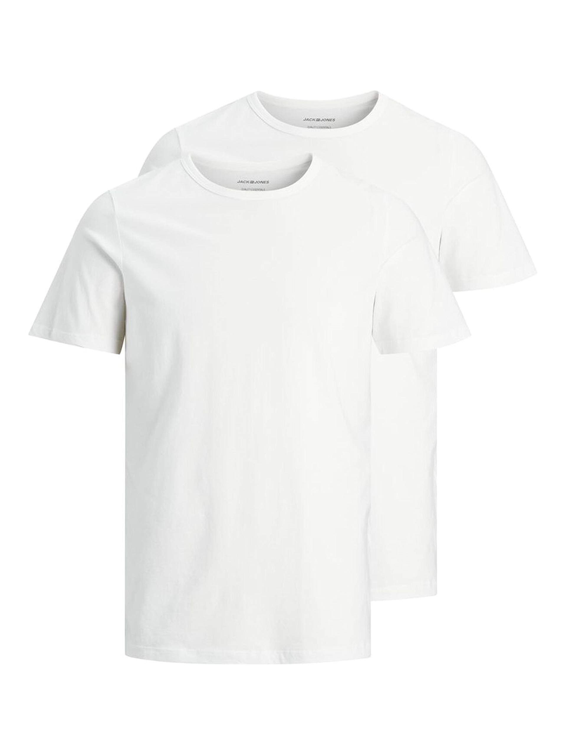 Jack & Jones Blanc T-Shirt Basic Crew Neck