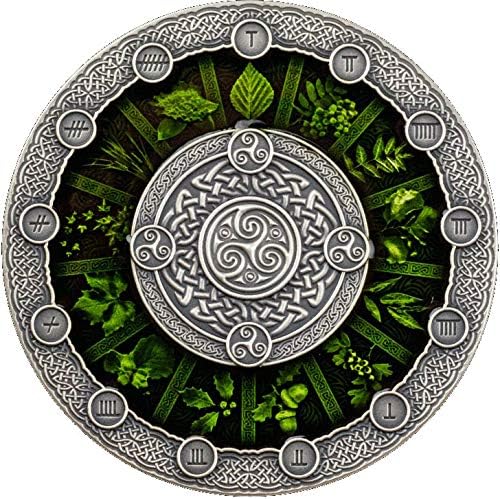 CELTIC CALENDAR 2 Oz Silver Coin 2$ Niue 2020