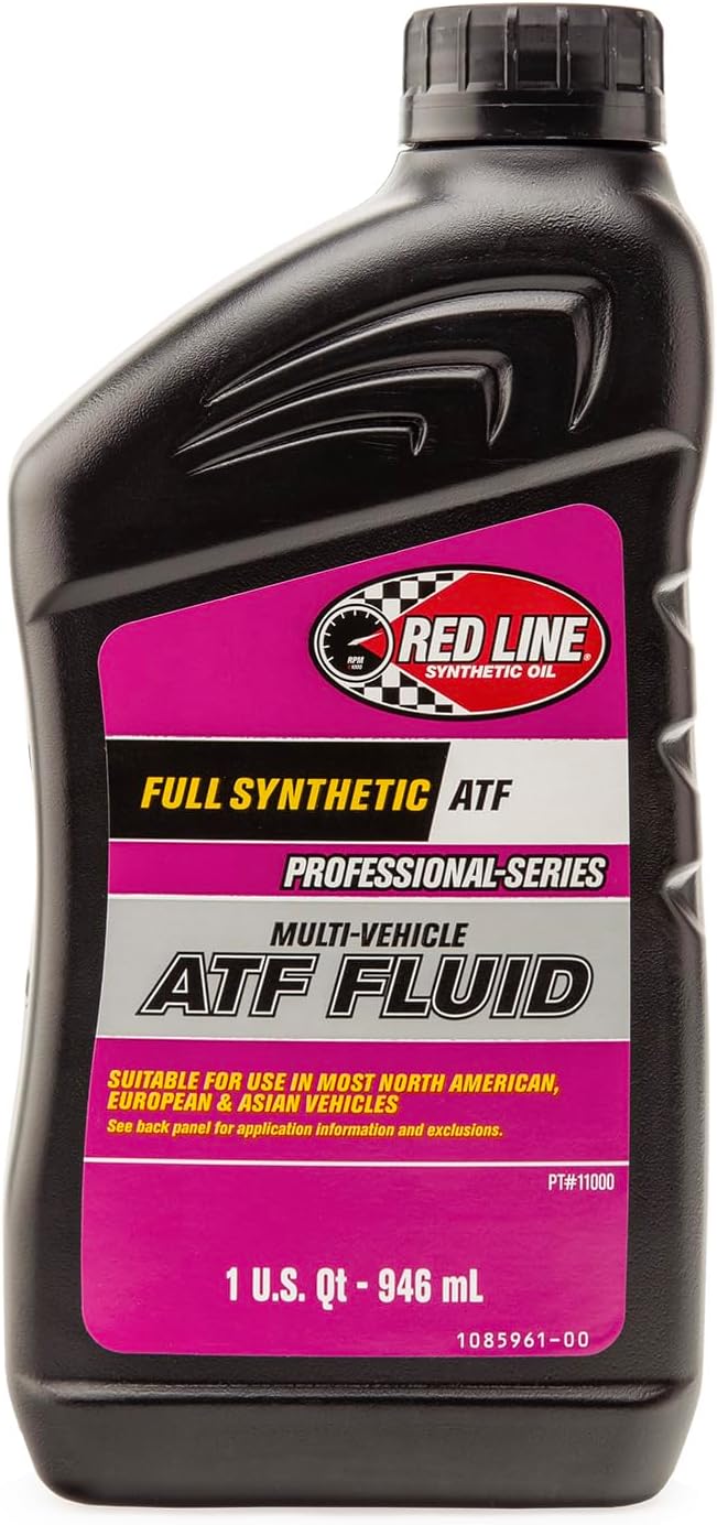 Red Line Service Chemicals 11000 Full Synthetic Multi-Vehicle ATF, 32 Ounces (6 Pack)