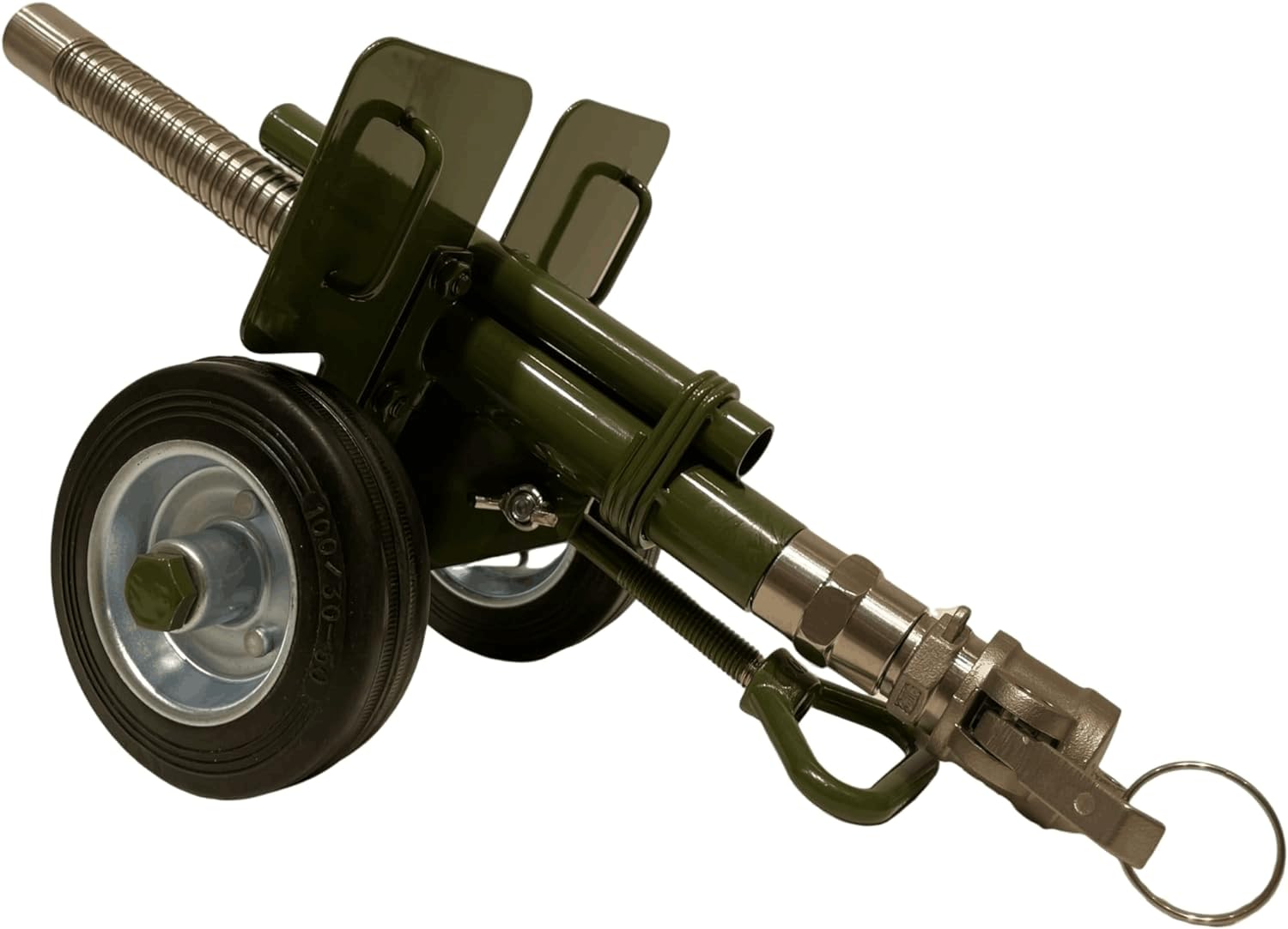 LETINE Stainless Steel Firecracker Launcher Small Model, Old-Fashioned Cannon for Military Enthusiasts, Fires with Recoil Structure, Perfect for Outdoor Games and Collectible Gifts. (Green)