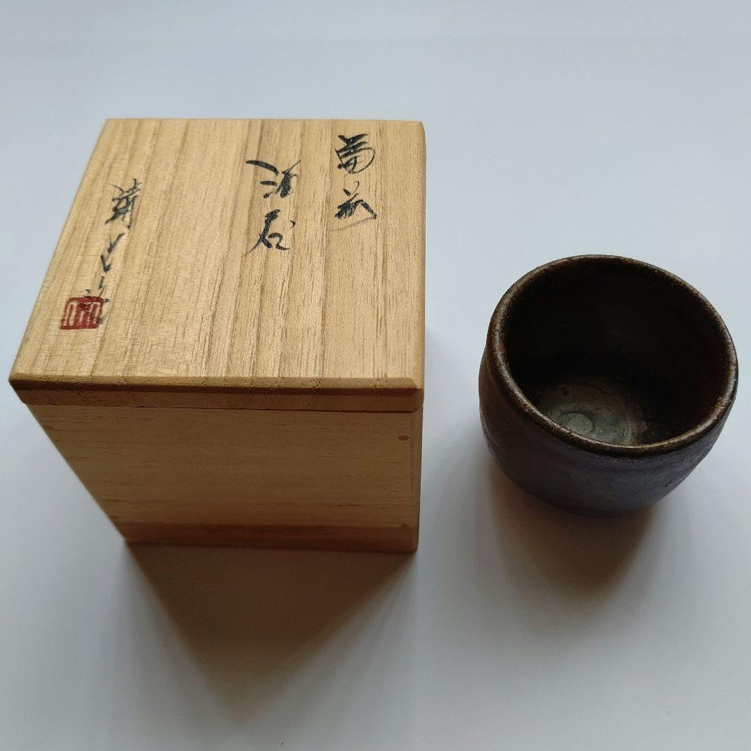新品★竹内靖之【師：山本陶秀】★★備前龍摘み籐手付き面取り土瓶 Amazon.co.jp: 竹内靖之師：山本陶秀備前龍摘み籐手付き面取り
