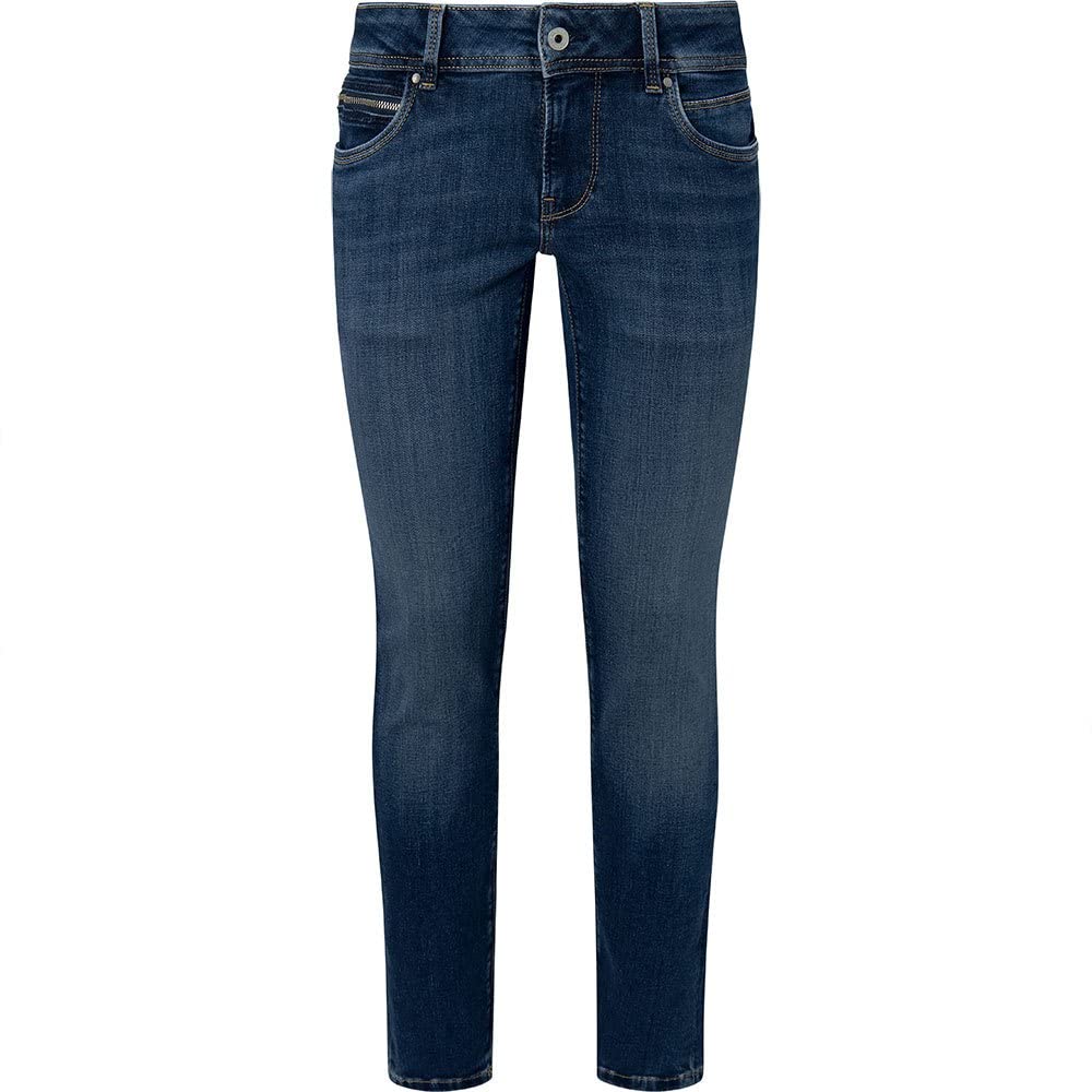 Pepe Jeans Women's New Brooke Jeans, Blue (Denim-vw3), 24W / 32L