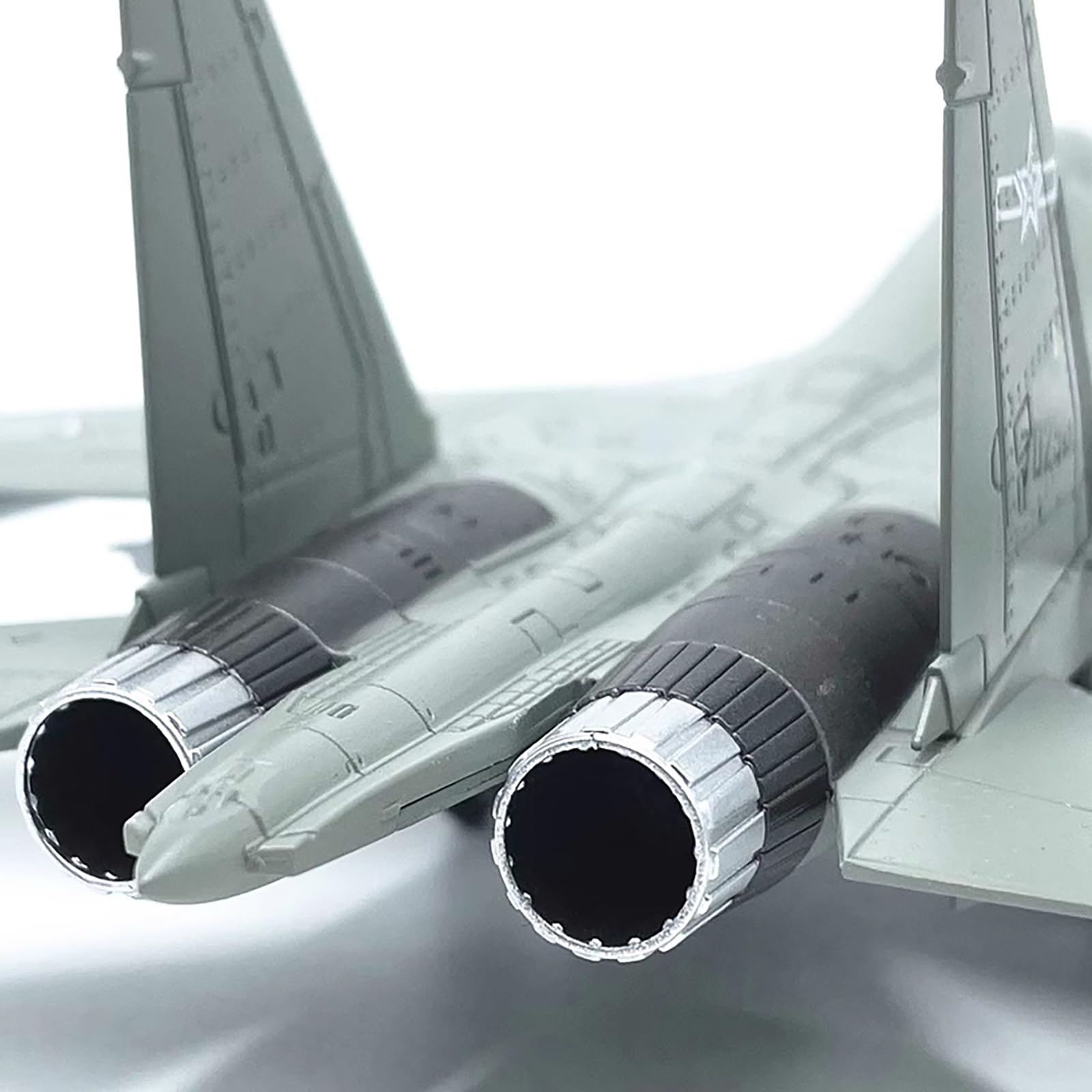 TECKEEN Modello di aeromobile cinese J-16 dell'aeronautica militare cinese in lega modello 1:100 Modello di mostra scientifica di simulazione