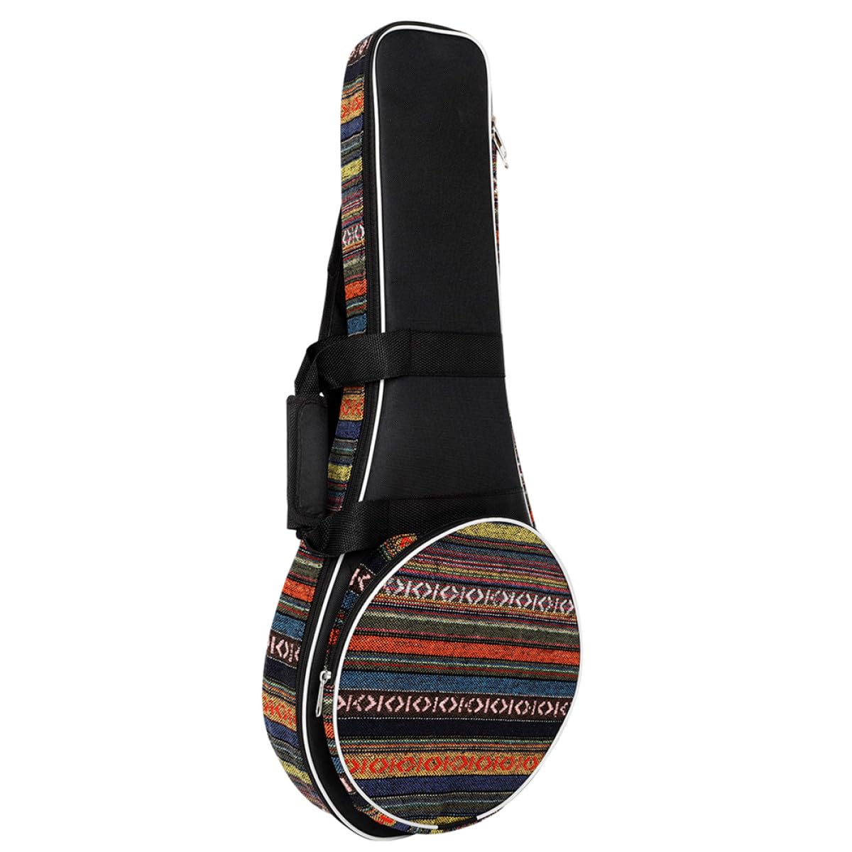 Abaodam Borsa per Mandolino Nazionale in Materiale Resistente e Spesso, Zaino Musicale Imbottito Manico, Borsa Porta Strumenti a Mano per Viaggi e Trasporto Comodo