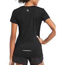 baleaf Womens Short Sleeve Running Shirts Workout Tops Athletic Quick Dry
