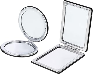 Espejos de maquillaje plegables para viajes, ...