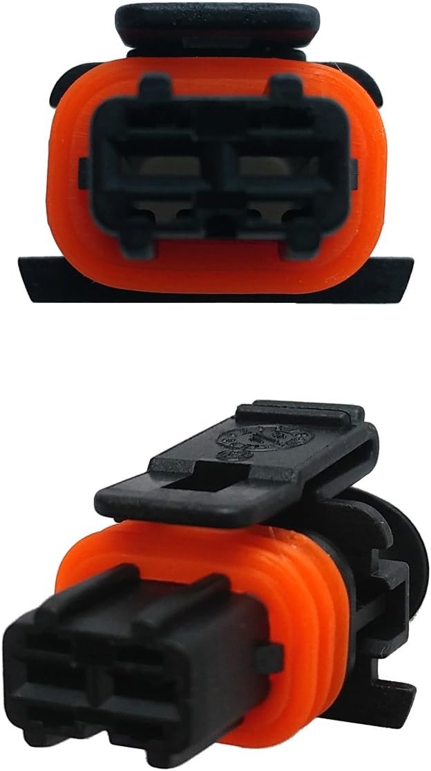 Fuel injection replacement connectors for diesel - BOSCH DJB7026Y-3.5-21 without border (FEMALE) Fuel injector car connector 1928404072, 1928403137, 1 928 403 137, VNP-KOMP1-2/3P, 3S7T1 4A464 MA