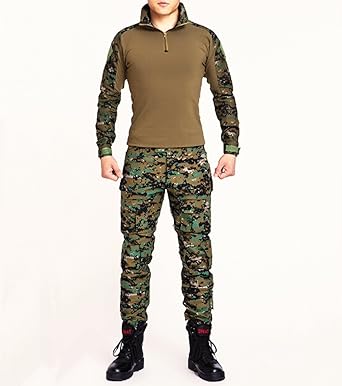 Jungle Camouflage Army Uniform Commando 