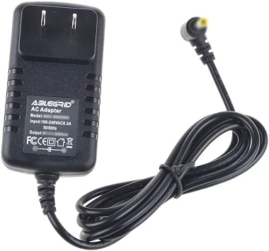 AC Adapter for jWIN JD-VD760 JDVD760 Portable DVD Players Power Supply Charger