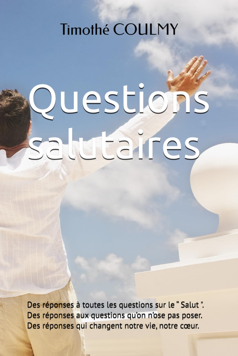 Questions salutaires: Des réponses à toutes les questions qu’on se pose sur le “ Salut ". Des réponses aux questions qu’on n’ose pas poser. Des réponses qui changent notre vie, notre cœur.