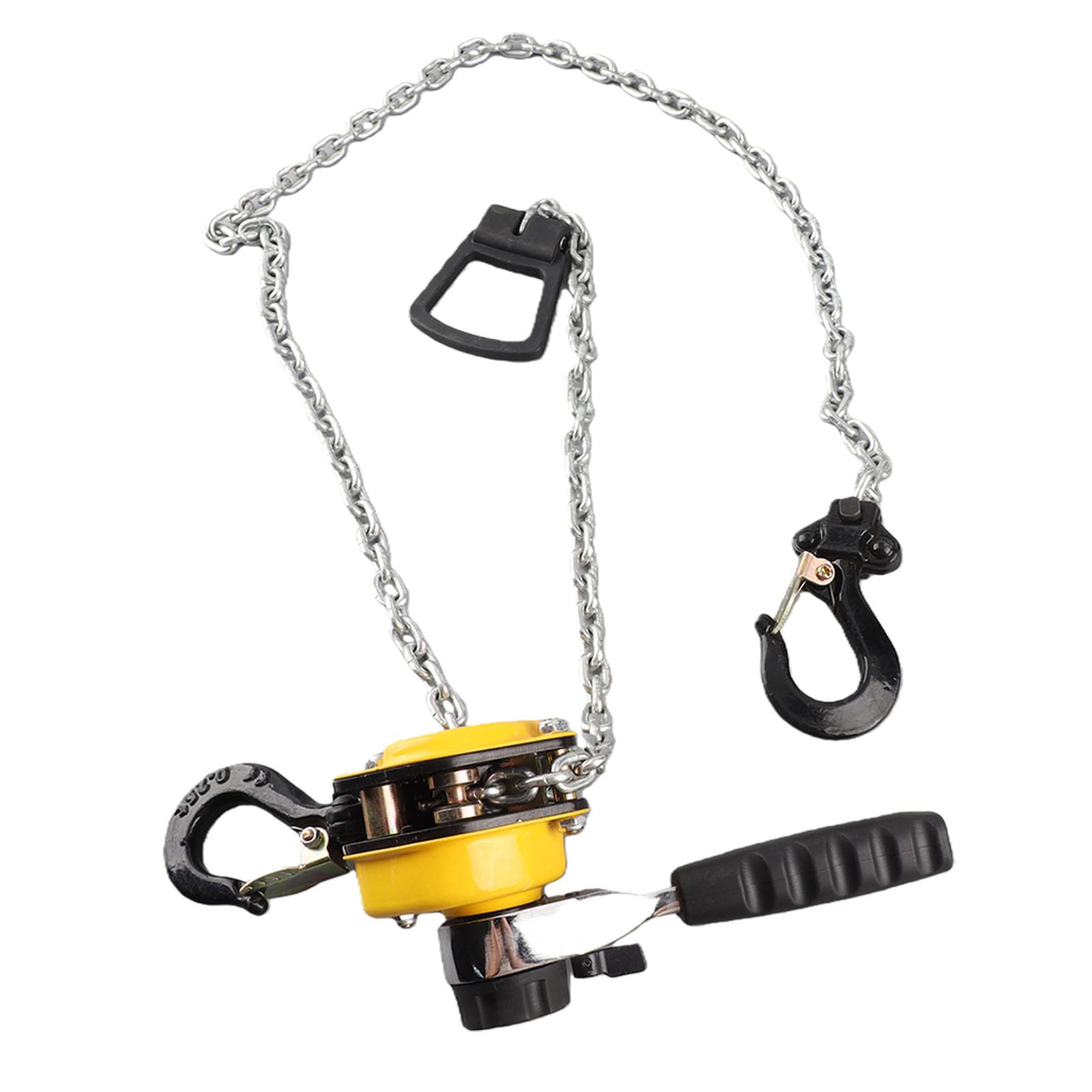 Jelquix Lever Block Hoist Portable Lifting Ratchet for Easy Rigging and Towing 250kg Capacity Mini Size Steel Chain
