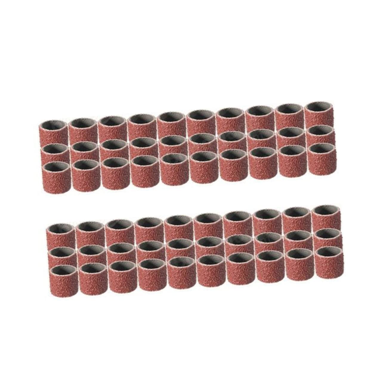 Veemoon Rotary Tool Bits Accessory Kit 80grit Sanding Drum Band Mandrel Set Sandpaper Set for