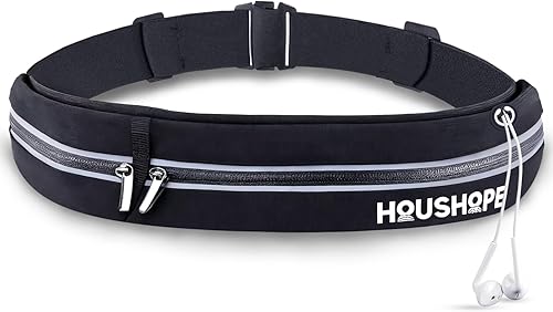 Cinturón delgado para correr, riñonera, cinturón para correr para mujeres y hombres, soporte para teléfono para correr, adecuado para deportes,