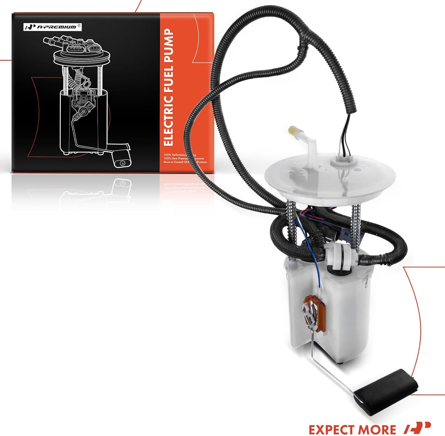 A-Premium Electric Fuel Pump Module Assembly with Sending Unit Compatible with Ford Taurus & Mercury Sable 2003, V6 3.0L, Flex