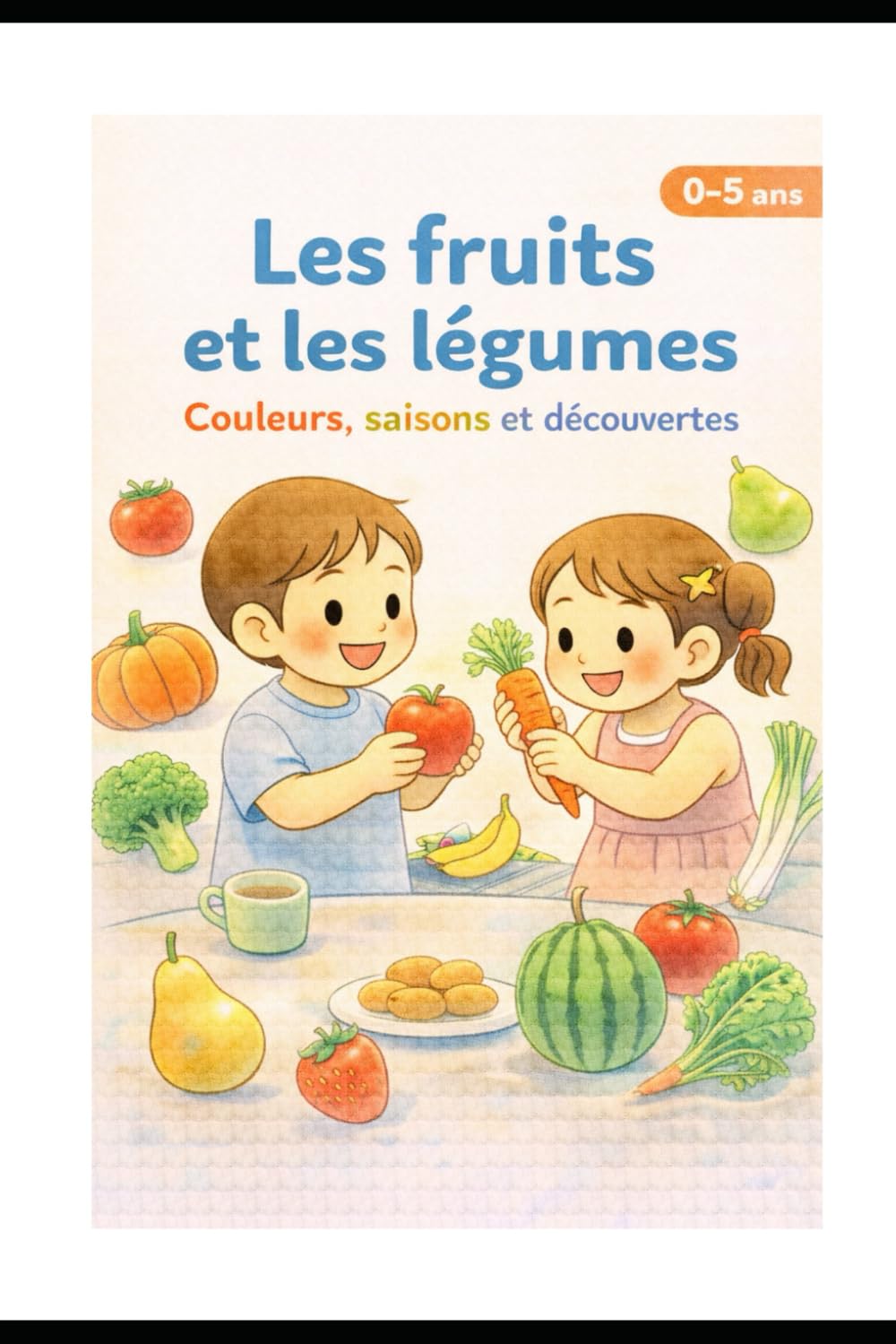 Les fruits et les légumes.: couleurs,saisons et découvertes