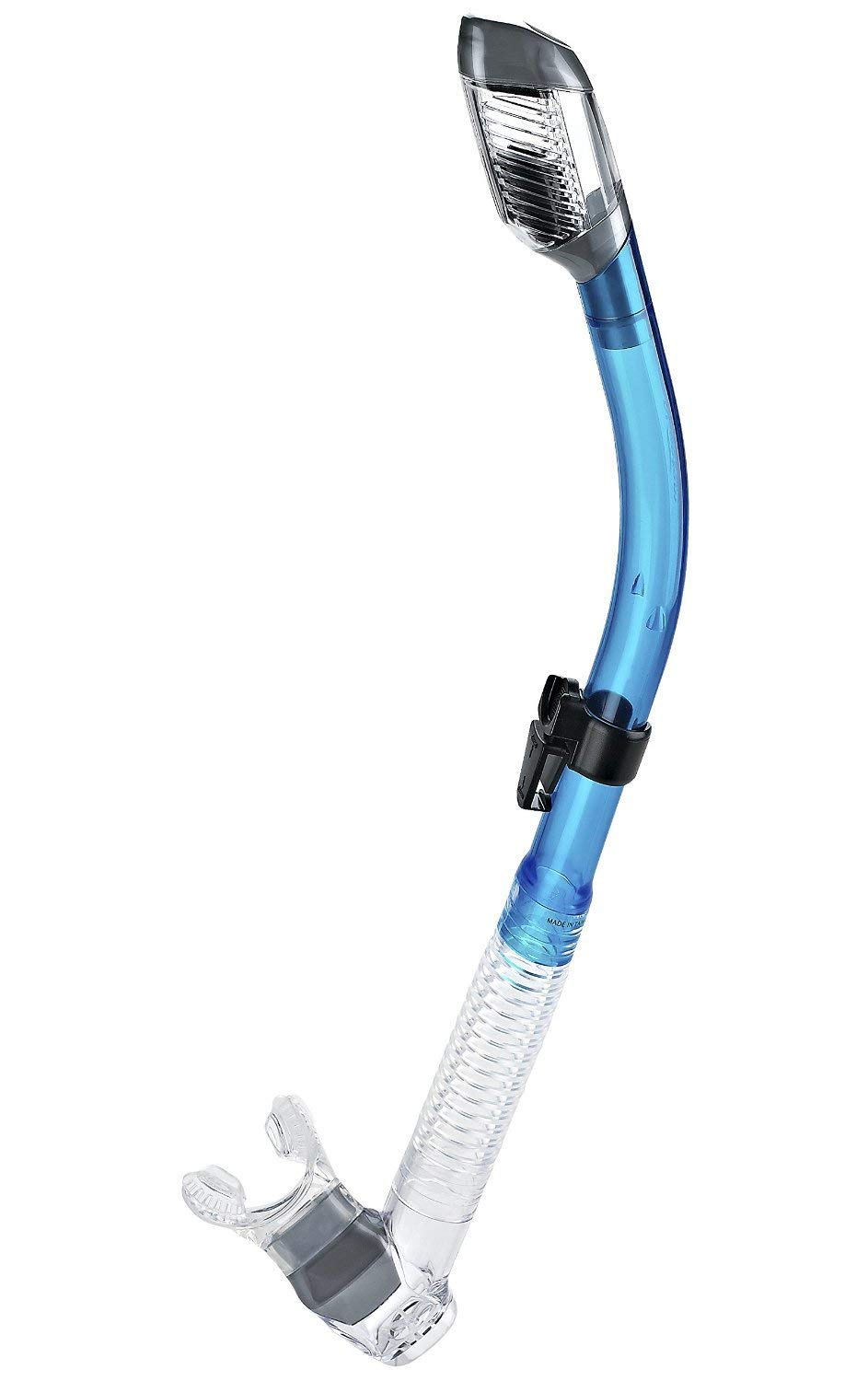 Phantom AquaticsRapido Boutique Collection Italian Design Premium Ultra Dry Snorkel, Ideal for Snorkel Mask, Scuba Diving, Snorkeling and Swim Snorkel