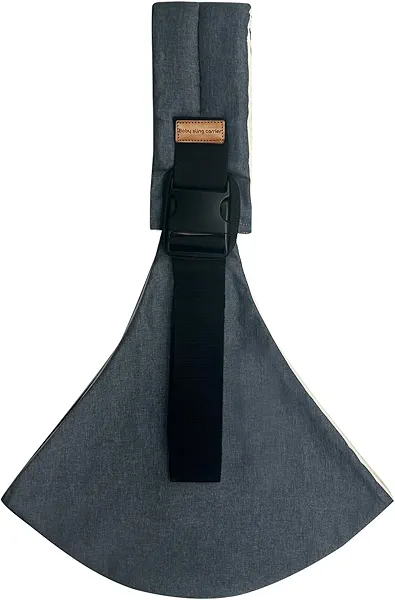 Baby Sling Carrier,Baby Sling,Toddler Carrier,Adjustable and Non-Slip Hip Seat Carriers Carrying 10-30 lbs(Grey)