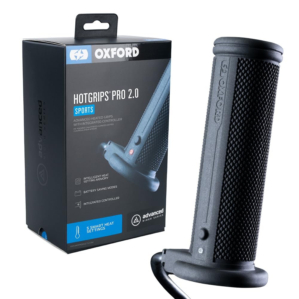 Oxford HotGrips Pro 2.0 Sports Motorcycle Bike Heated Grips (EL402)
