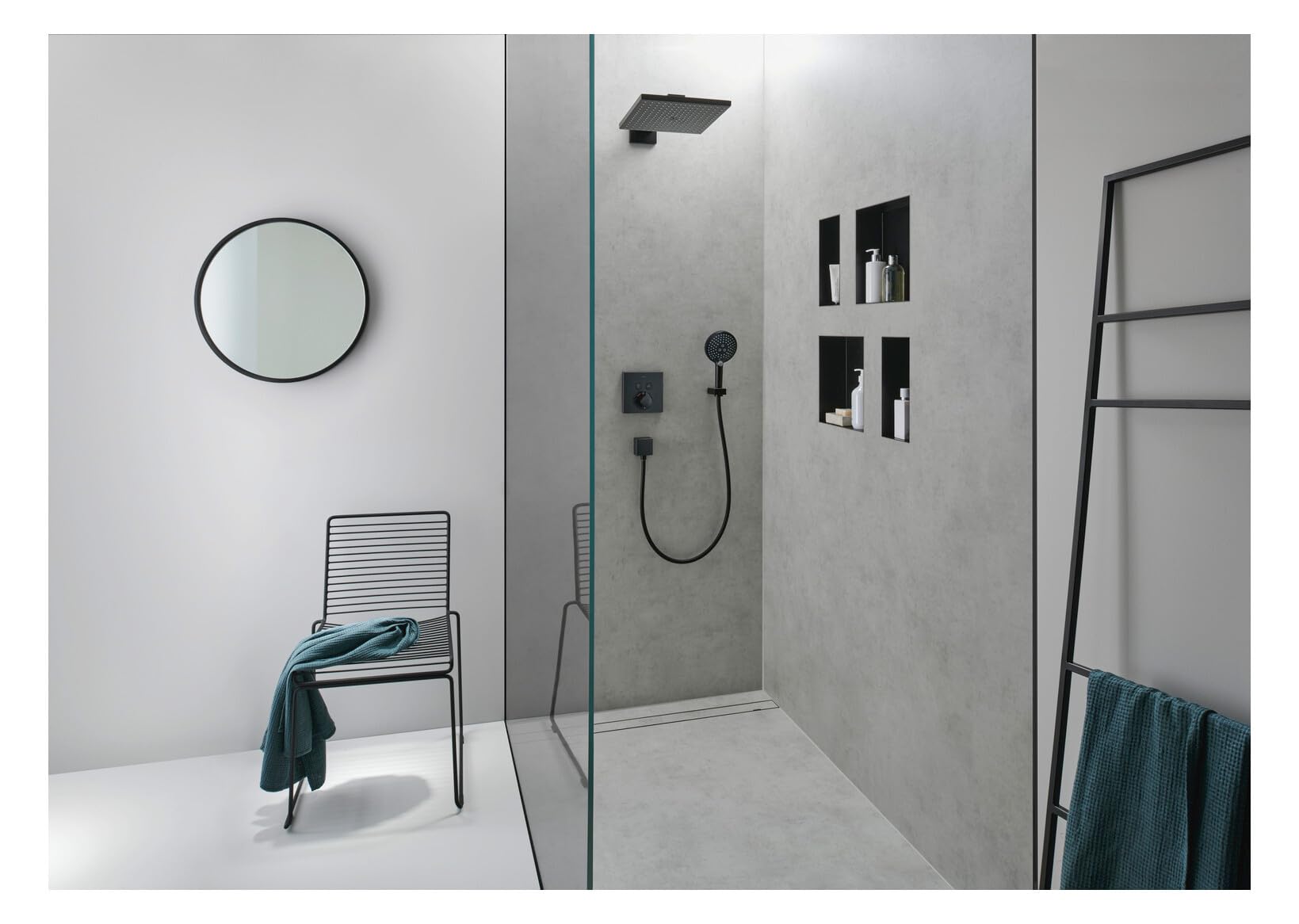 Amazon.co.jp: Hansgrohe Raindance E オーバーヘッドシャワー 300 1