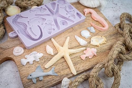 Karen Davies Seaside Accessories 2018 - Sugarcraft Cake Decoration Mould - Image 2